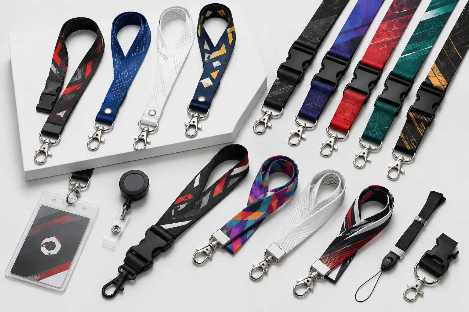Katalog produk tali lanyard custom dan id card holder Lanyard Medan