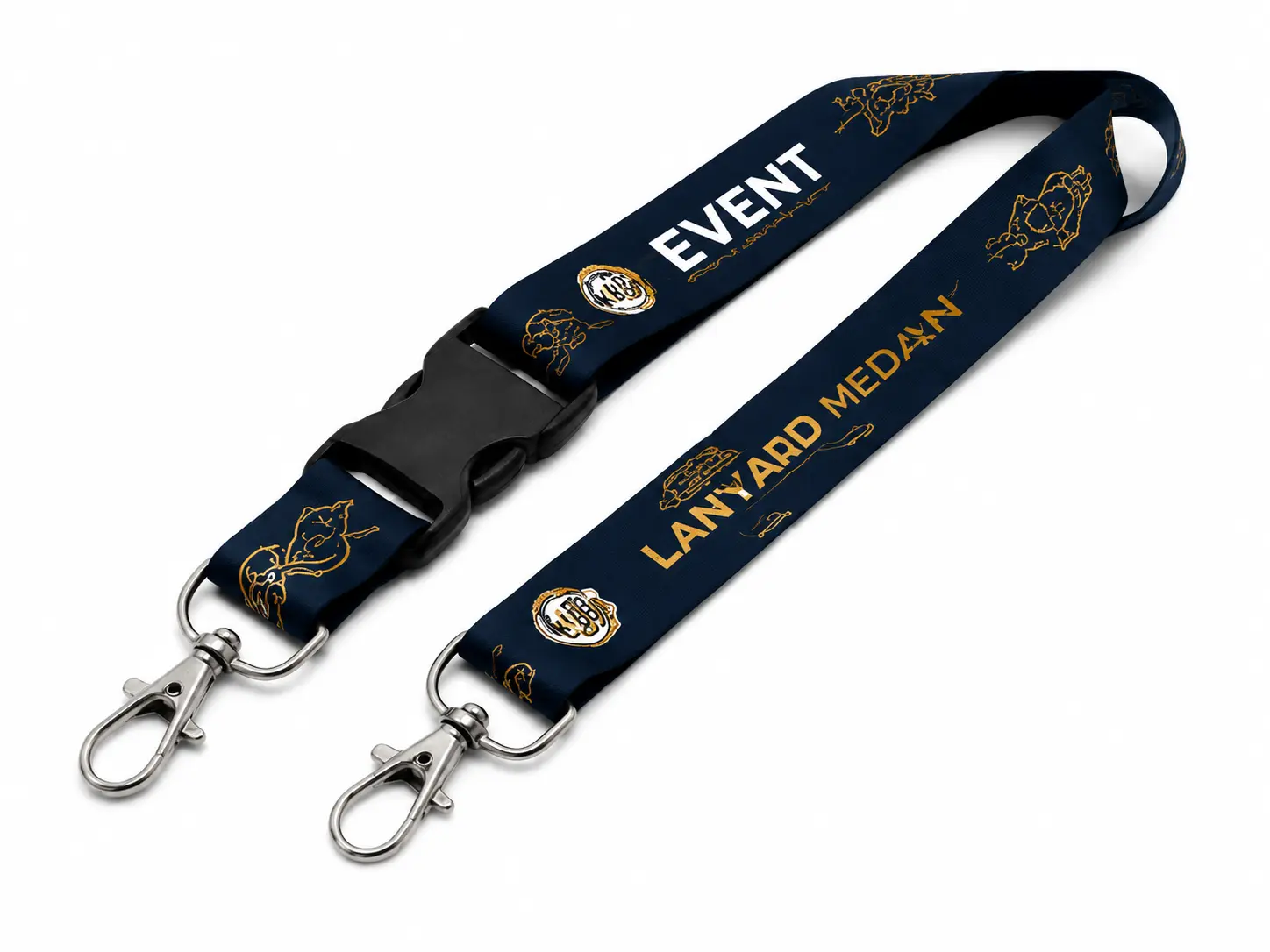 Lanyard custom untuk sekolah dan kampus Lanyard Medan